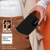 Tech-Protect Smart Wallet Dėklas skirtas Samsung Galaxy S25 Ultra – Matte juodos spalvos