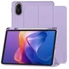 Tech-Protect SmartCase Pen dėklas skirtas Xiaomi Redmi Pad 2 11.0 – violetinės spalvos