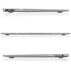 Tech-Protect SmartShell dėklas Apple MacBook Air 13" M2 / M3 / 2022-2024 – skaidrus ir blizgus