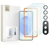 Tech-Protect Supreme Set for Samsung Galaxy S25 Plus 2x apsauginis stiklas skirtas ekranui / apsauginis stiklas for camera – transparent