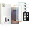 Tech-Protect Supreme Set for Samsung Galaxy S25 Ultra 2x apsauginis stiklas Screen Protector / Camera apsauginis stiklas – Clear