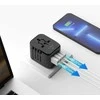 Tech-Protect TA200 EU / UK / US / AU adapter - juodas