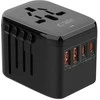 Tech-Protect TA200 EU / UK / US / AU adapter - juodas