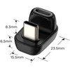 Tech-Protect Ultraboost AA04 USB-C Angled Adapteris - Juodas