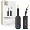 Tech-Protect ULTRABOOST AU02 GARSO ADAPTERIS AUX BLUETOOTH 5.4 Juodas