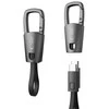 „Tech-Protect Ultraboost DNA“ laidas su raktų pakabuku, USB-C, PD, 60 W / 3 A, pilkos spalvos
