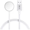 Tech-Protect UltraBoost USB-A belaidis įkroviklis skirtas Apple Watch 1m – baltos spalvos