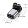 Tech-Protect Ultraboost USB-C Angle Adapteris skirtas Garmin Watch – pilkos spalvos