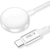 Tech-Protect UltraBoost USB-C belaidis įkroviklis skirtas Apple Watch 1m – baltos spalvos
