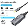 Tech-Protect UltraBoost USB-C į Ethernet RJ45 1000Mbps adapteris - Juodas