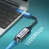 Tech-Protect UltraBoost USB-C į Ethernet RJ45 1000Mbps adapteris - Juodas