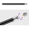 Tech-Protect USP100 4-TIP Touch Stylus Passive Pen – juodos spalvos