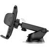 Tech-Protect V3 automobilinis telefono laikiklis for windshield/cockpit – juodos spalvos
