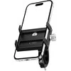 Tech-Protect V4 telefono laikiklis dviračiui handlebars – juodos spalvos