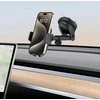 Tech-Protect V7 automobilinis telefono laikiklis for cockpit / air vent – juodos spalvos