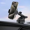 Tech-Protect V7 automobilinis telefono laikiklis for cockpit / air vent – juodos spalvos