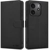 Tech-Protect Wallet Xiaomi Redmi Note 14 4G / LTE – Matte dėklas telefonui juodos spalvos