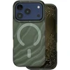 Tecto Shield Desert Mag dėklas, skirtas iPhone 17 Pro 6,3" / iPhone 18 Pro 6,3", tamsiai alyvuogių spalvos