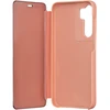 Tecto Shield „Fold Mirror View“ dėklas, skirtas „Samsung Galaxy S23 FE“, rožinis
