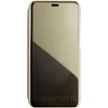 Tecto Shield „Fold Mirror View“ dėklas, skirtas „Samsung Galaxy S23 FE“, auksinės spalvos