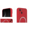 Tecto Shield Minkštas silikoninis „Mag“ dėklas, skirtas iPhone 12 6,1" raudonas