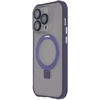 Tecto Shield „Ring Secure Mag“ dėklas, skirtas „iPhone 12“ 6,1 colių, violetinės spalvos