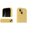 Tecto Shield „Soft Touch“ Mag dėklas, skirtas iPhone 15 Plus 6,7", pastelinės geltonos spalvos