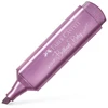 Teksto žymeklis Faber-Castell, 1-5mm, kirstu galiuku, rožinės/violetinės metallic spalvos