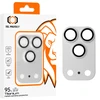 Tel Protect 95% AR+AF Full Metal Camera Protector apsauga kamerai, skirta iPhone 18 Pro, sidabrinė (blokas)