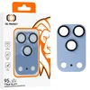 Tel Protect 95% AR+AF Full Metal Camera Protector apsauga kamerai, skirta iPhone 18 Pro, šviesiai mėlyna (blokas)