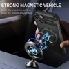 Tel Protect Armor Magsafe Metal Ring dėklas skirtas Apple iPhone 15 Plus juodos spalvos