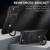 Tel Protect Armor Magsafe Metal Ring dėklas skirtas Apple iPhone 15 Plus juodos spalvos