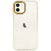 Tel Protect aukso spalvos Glitter dėklas skirtas Apple iPhone 12/12 Pro aukso spalvos