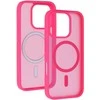 Tel Protect Aura Matte Magsafe dėklas skirtas Apple iPhone 15 Pro hot rožinės spalvos
