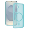 Tel Protect Aura Matte Magsafe dėklas skirtas Samsung Galaxy S25/S24 mint