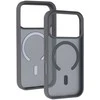 Tel Protect Aura Matte Magsafe dėklas skirtas Apple iPhone 17 Pro steel pilkos spalvos
