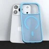 Tel Protect Aura Matte Magsafe dėklas skirtas Apple iPhone 17 Pro mėlynos spalvos