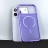 Tel Protect Aura Matte Magsafe dėklas skirtas Apple iPhone 17 Pro violetinės spalvos