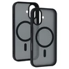 Tel Protect Aura Matte Magsafe dėklas skirtas Apple iPhone 17 juodos spalvos