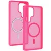 Tel Protect Aura Matte Magsafe dėklas skirtas Samsung Galaxy S26 Ultra hot rožinės spalvos