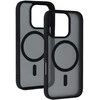 Tel Protect Aura Matte Magsafe dėklas skirtas Apple iPhone 15 juodos spalvos