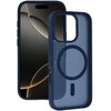 Tel Protect Aura Matte Magsafe dėklas skirtas Apple iPhone 16 Pro mėlynos spalvos