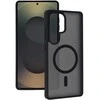 Tel Protect Aura Matte Magsafe dėklas skirtas Samsung Galaxy S26 Plus juodos spalvos