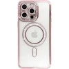 Tel Protect Bling Magsafe dėklas skirtas Xiaomi Redmi Note 15 Pro 5G rožinės spalvos