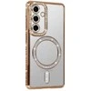 Tel Protect Bling Magsafe dėklas skirtas Samsung Galaxy S26 aukso spalvos