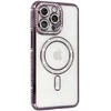 Tel Protect Bling Magsafe dėklas skirtas Xiaomi Redmi Note 15 5G violetinės spalvos