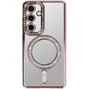 Tel Protect Bling Magsafe dėklas skirtas Samsung Galaxy S26 rožinės spalvos