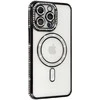 Tel Protect Bling Magsafe dėklas skirtas Xiaomi Redmi Note 15 5G juodos spalvos