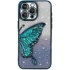 Tel Protect Butterfly Vanduo dėklas skirtas Apple iPhone 13 Pro mėlynos spalvos