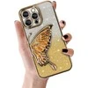 Tel Protect Butterfly Vanduo dėklas skirtas Apple iPhone 12 Pro aukso spalvos